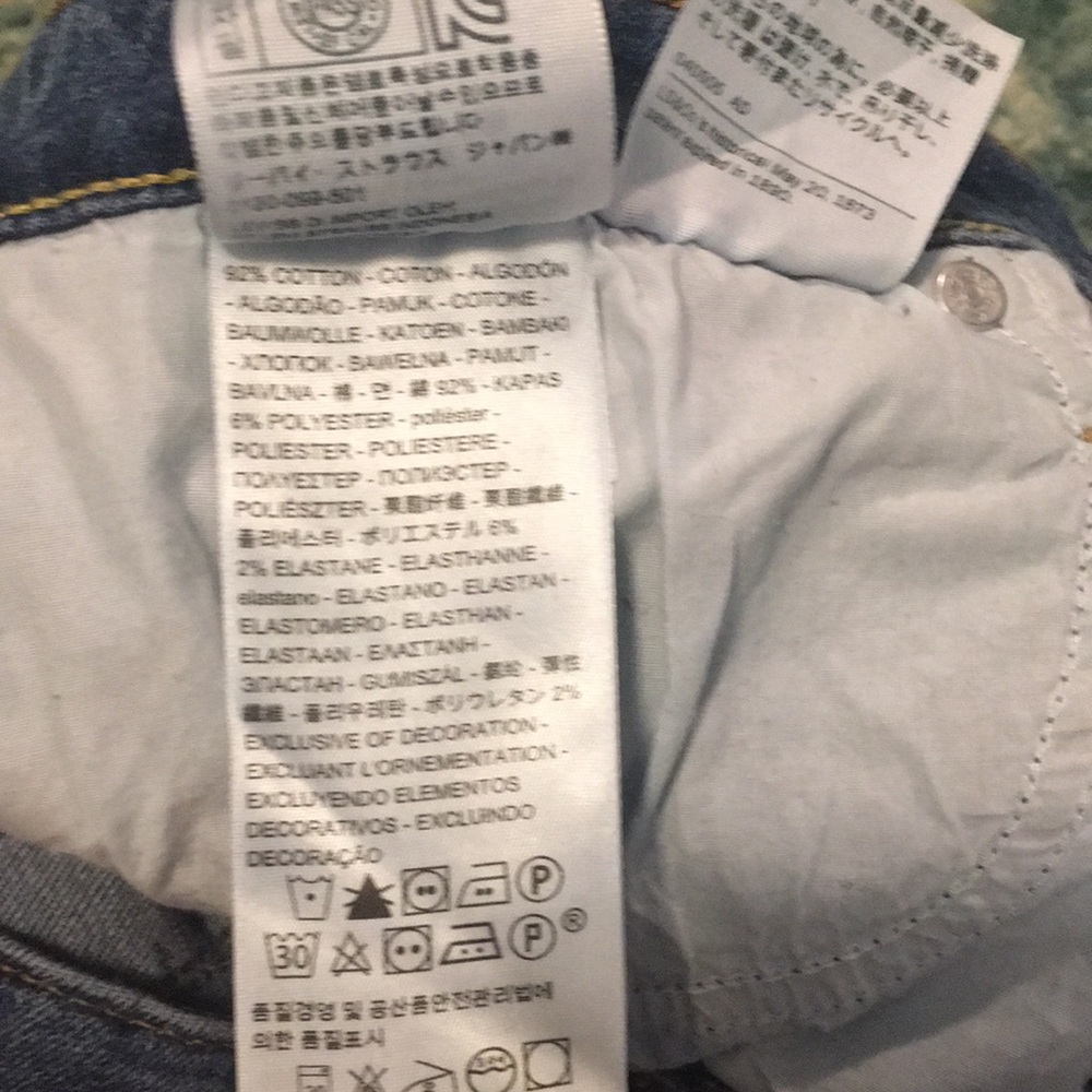 LEVIS HIGH RISE SKINNY - Picture 5 of 7